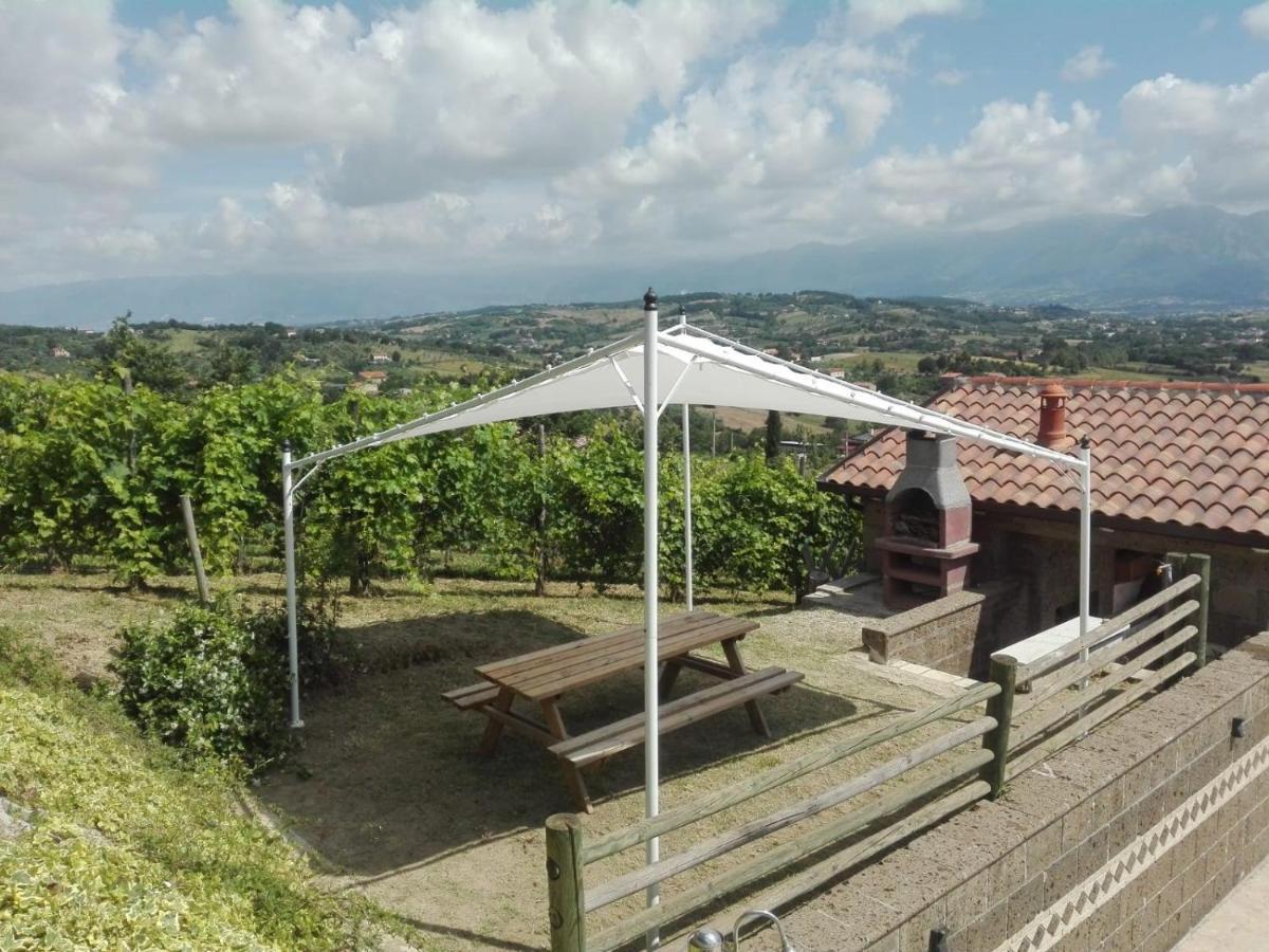 Villa Santoro Ai Tre Ulivi Con Piscina Privata Caiazzo Kültér fotó