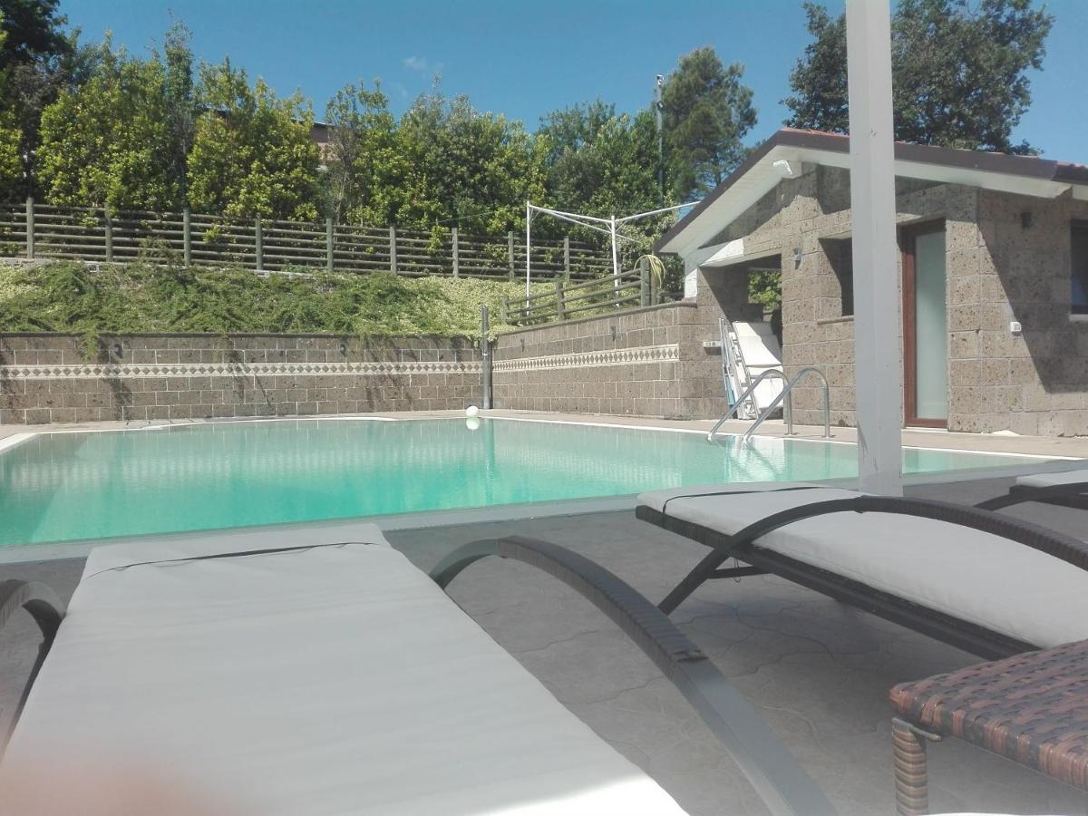 Villa Santoro Ai Tre Ulivi Con Piscina Privata Caiazzo Kültér fotó